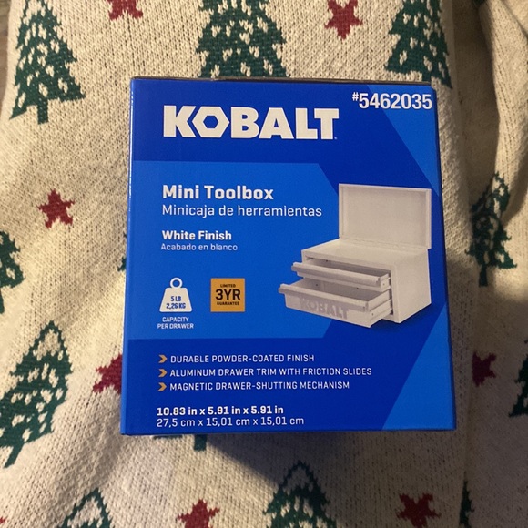 KOBALT Mini Toolbox White - Picture 4 of 4